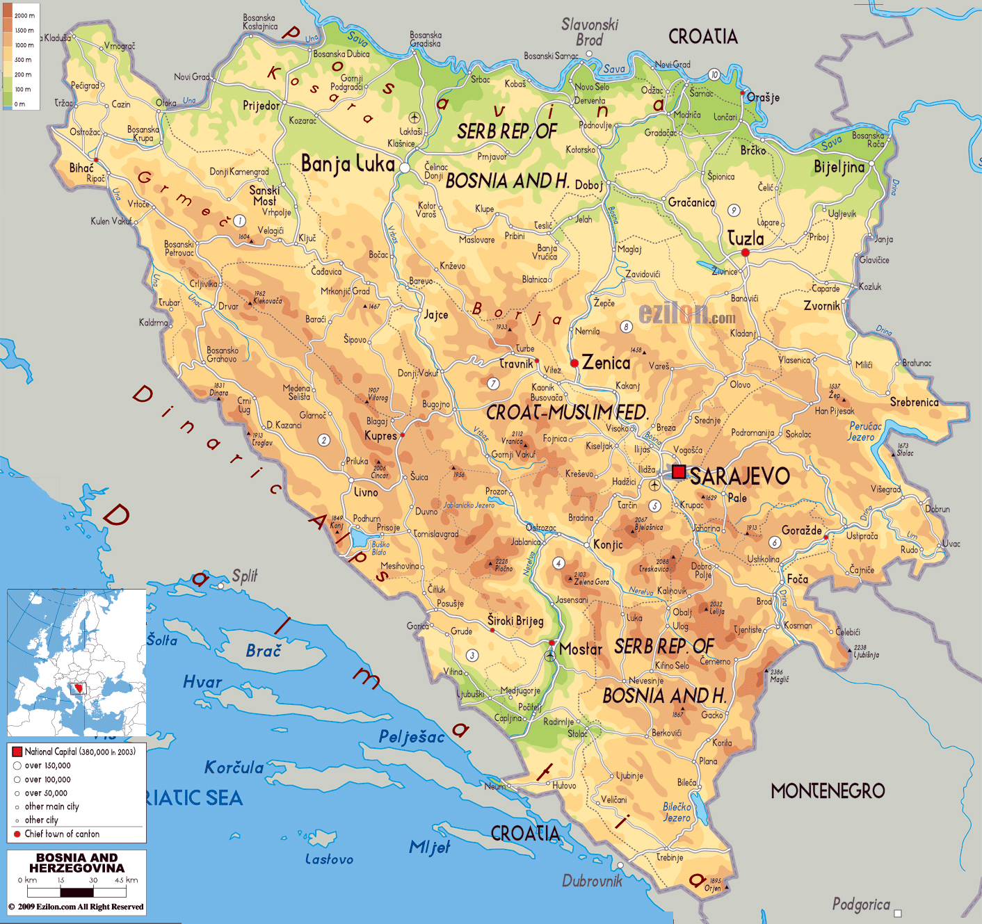 bosnia and herzegovina map in europe        
        <figure class=