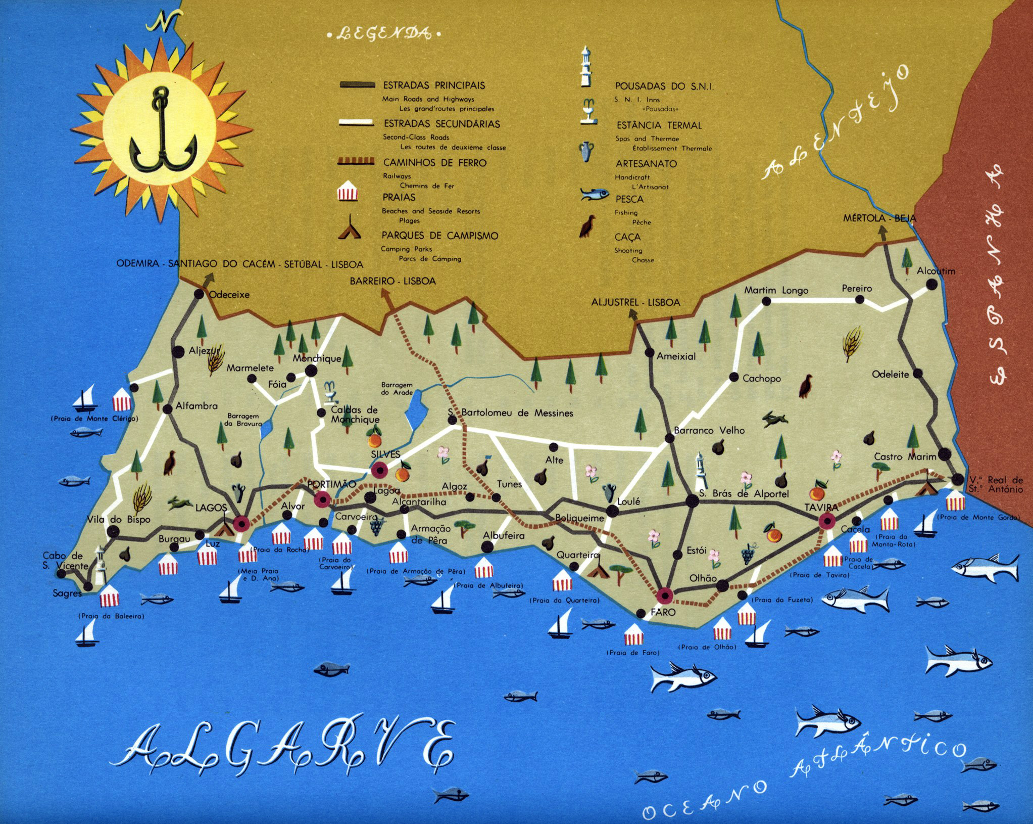portugal map algarve        <h3 class=
